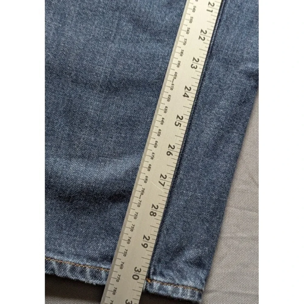 Lucky Brand 181 Relaxed Straight Mens Jeans 38x32 Blue Medium Wash Stretch Denim